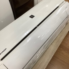 「安心の1年保証付！！【SHARP(シャープ)壁掛けエアコン】取りに来れる方限定！売ります！」