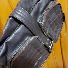 ブラウン ショルダーバッグ 美品の画像