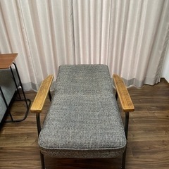 シングルソファ 使用歴半年！ 無段階調整の画像