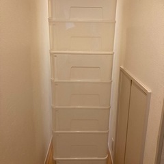 【値下げ】ニトリのクローゼット収納　S,M,Lの画像