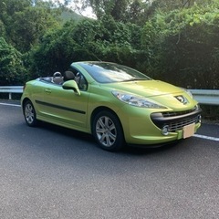 極美車 プジョー207CC 走行極少 オープンカーの季節到来！！...