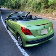 極美車 プジョー207CC 走行極少 オープンカーの季節到来！！即納！！の画像