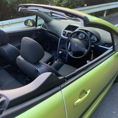 極美車 プジョー207CC 走行極少 オープンカーの季節到来！！即納！！の画像
