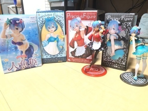 リゼロ　レム　フィギュア　4体
