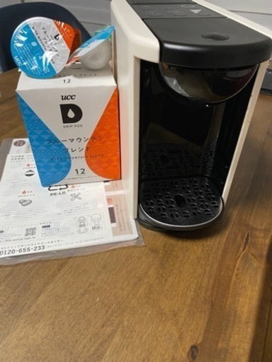 UCC☆DORIPPOD★美品付属品完備！コーヒーメーカー！抽出マシン