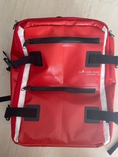 美品 リュック キャリーケース キャリーバッグ 2輪 HIDEO WAKAMATSU ヒデオワカマツ