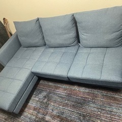 購入価格17万円　クレモナ 3Pソファ CRM-33N + オットマン CRM-19Nの画像