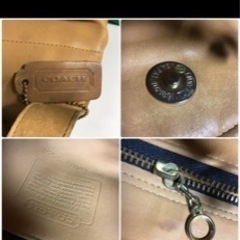 コーチ ハンドバッグ レザー ブラウン 224 ハンドバッグの画像