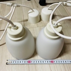 【値下げしました】LED電球付きペンダントライト2セット