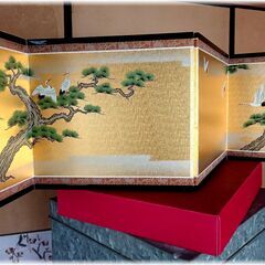 美品　７段雛飾り　超豪華屏風