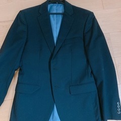 メンズ スーツ　2パンツ　ネイビー　NIKKE