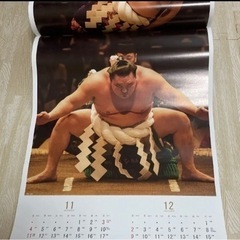 『日本大相撲協会⁑2018年版大型カレンダー』⁑稀勢の里、白鵬、鶴竜、日馬富士等の画像