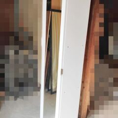 鏡付き棚