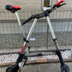 【世界最小折りたたみ自転車】A-bike plus ノーパンクタ...