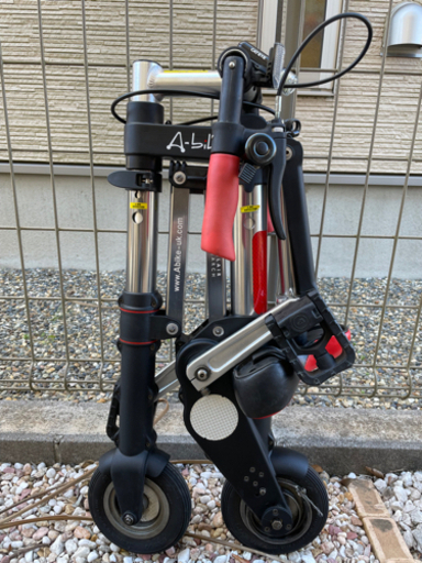 【世界最小折りたたみ自転車】A-bike plus ノーパンクタイヤ　Abike