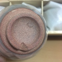 新古品 萩焼 椿窯 湯呑み 5個 箱付きの画像
