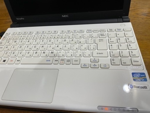 ノートパソコンNECVersaPro VJ20HH-F Core i7-3667U 2.0G SSDHDD同時搭載 メモリ8GB 中古品