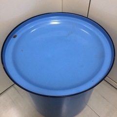 【初年度応援価格】レトロホーローバケツ　中の画像