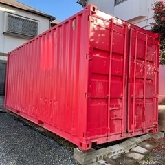 無料20フィートコンテナあげます。