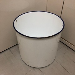 【初年度応援価格】レトロホーローバケツ　小