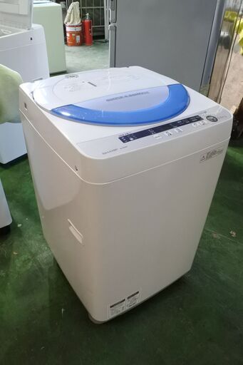 SHARP 15年式 ES-GE55P-A 5.5kg洗い 3kg簡易乾燥機能 単身サイズ エリア格安配達 2*9