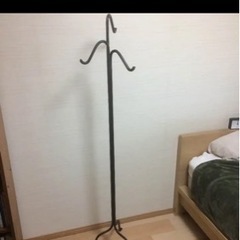 オシャレなアイアンラック