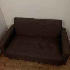 2人掛けソファ　無料