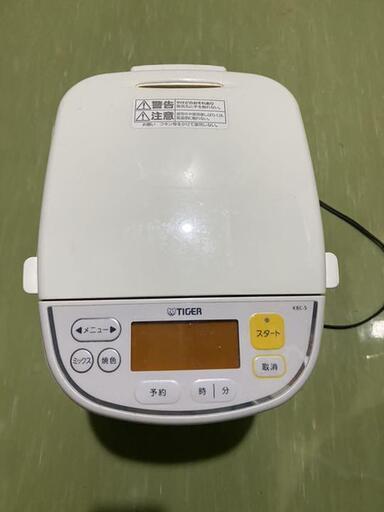 タイガー　ホームベーカリー　KBC-S100(W)