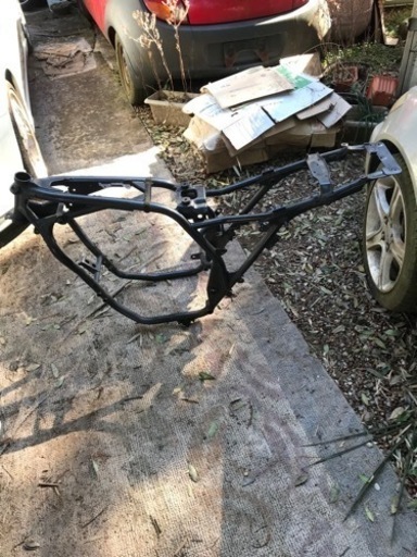 zrx400 フレーム　一時抹消書類あります