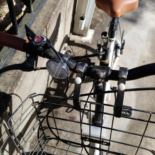 引き取り限定 折り畳み自転車 20インチ 5段変速