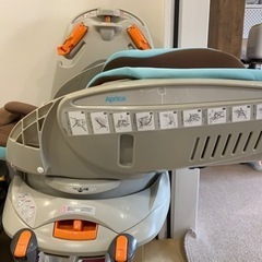 値下げ☆真横に寝かせれる！アップリカ　新生児から18キロまでの画像