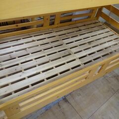 ニトリ　木製2段ベッド【愛品倶楽部柏店】の画像