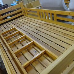 木製2段ベッド【愛品倶楽部柏店】の画像