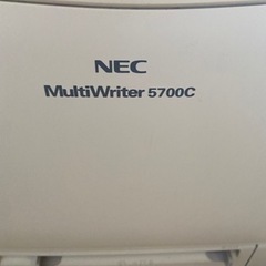 NEC プリンター　トナー付きの画像