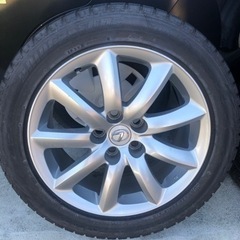 中古 レクサス純正 ホイール付 スタッドレス 4本 235/50R18