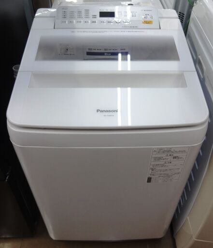 パナソニック 洗濯機 NA-FA80H6 中古品 8.0kg 2018年