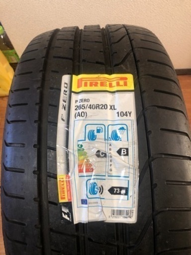 未使用タイヤ ピレリ P ZERO 265/40R20 2019年製