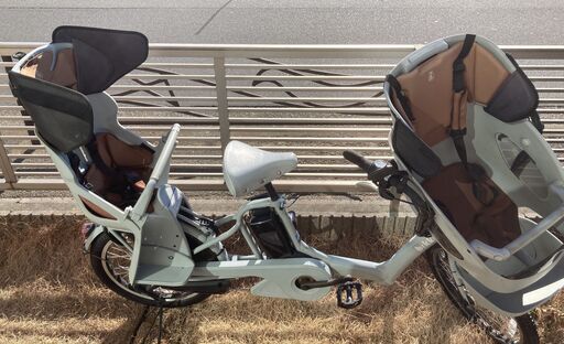 電動アシスト自転車　子供2人乗り bikke POLAR 20インチ 2017年購入