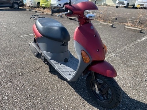 スズキ レッツ4 50 cc 原付 スクーター 4スト 実動 書類 カギあり