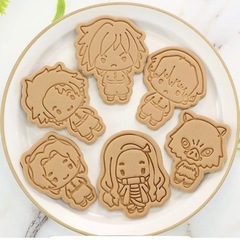 新品　鬼滅　クッキー　型の画像