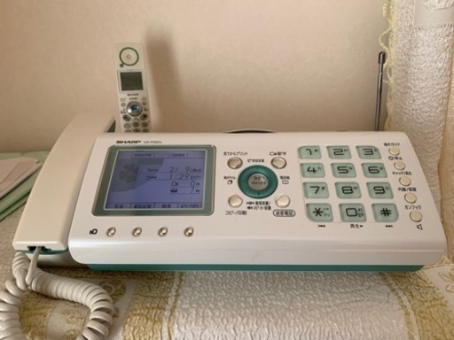 子機付きFAX 美品（備品あり）