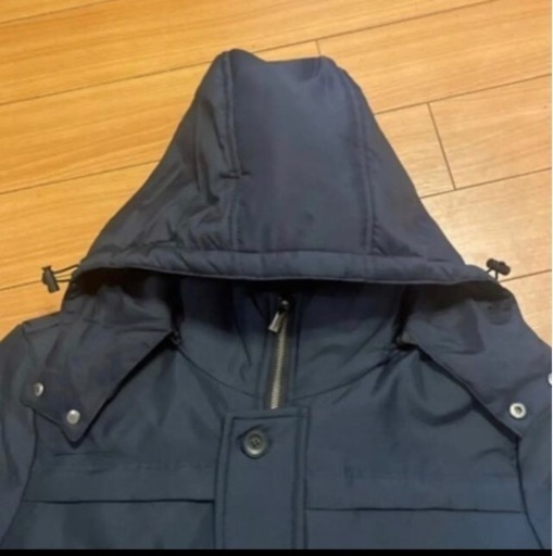 美品［ブルーフォックス×ダウン］コート