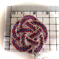 水引ストラップ 2本セット アメリカン 梅結びの画像