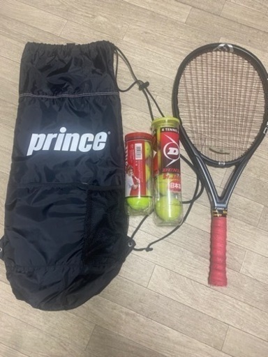 ◆【中古良い品】Wilson ウィルソン テニス　ボール5個　カバン　セット