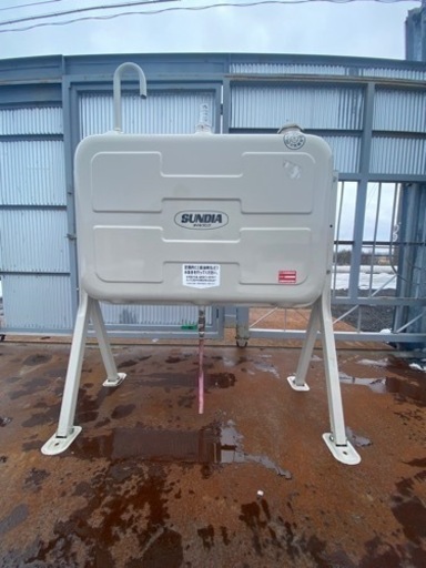 灯油タンク取り引き中