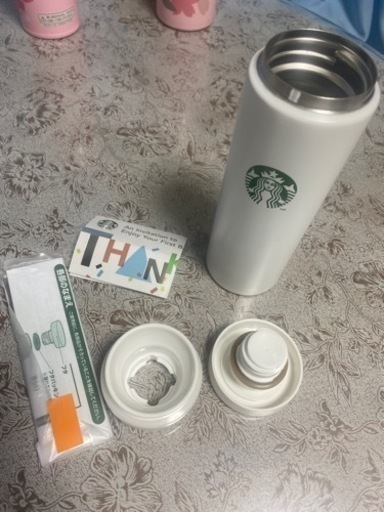 STARBUCKS ＜新品未使用＞スターバックス ステンレススクリューボトル ブルー