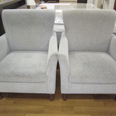 R220 国産 NOYES ノイエス 1Pソファ、パーソナルソファ2点セット 幅70cm