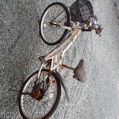 子供用自転車　男の子　ジャンク　状態悪い　部品取り　廃棄処分