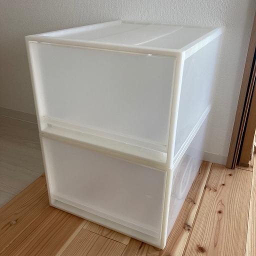 無印良品　衣装ケース　2個
