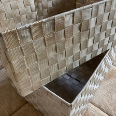 衣類ケース2個の画像